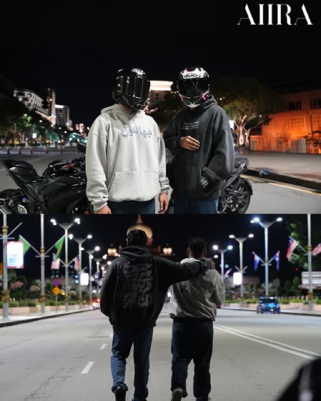 the hoodie reads فيها خير, the same words this site opens with